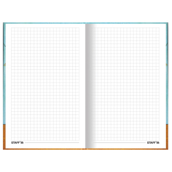 Блокнот А5 (134х206 мм), 80 л., твёрдый, клетка, выборочный лак, STAFF, "Подсолнухи", 114422 за 80 ₽. Блокноты в книжном переплете. Доставка по России. Без переплат!