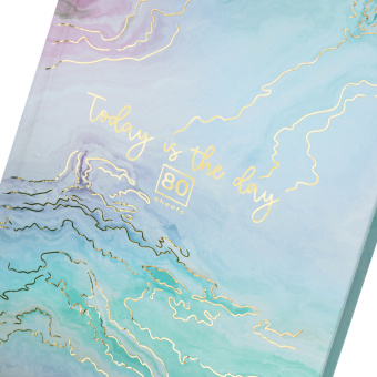 Блокнот А5 134х206 мм, 80 л., твёрдый, клетка, тиснение фольгой, STAFF, "Мрамор", 114428 за 169 ₽. Блокноты в книжном переплете. Доставка по России. Без переплат!