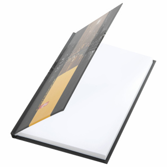 Блокнот МАЛЫЙ ФОРМАТ 110х147 мм, А6, 80 л., твердый, клетка, выборочный лак, BRAUBERG, "Город", 123246 за 105 ₽. Блокноты в книжном переплете. Доставка по России. Без переплат!