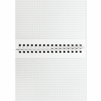 Блокнот А5 (146х206 мм), 60 л., гребень, картон, жесткая подложка, клетка, BRAUBERG, "Black", 114365 за 72 ₽. Блокноты. Доставка по России. Без переплат!