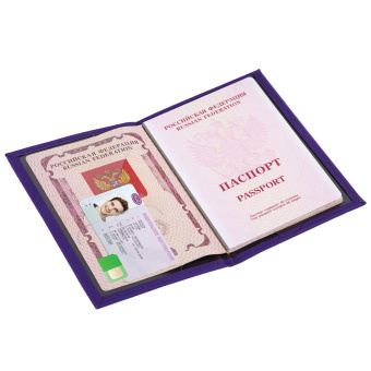 Обложка для паспорта "Passport map", экокожа soft-touch, фиолетовая, STAFF, 238762 за 109 ₽. Обложки для паспорта. Доставка по России. Без переплат!