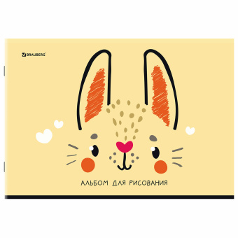 Альбом для рисования А4, 24 листа, скоба, обложка картон, BRAUBERG, 203х288 мм, "МИКС-1", 107106 за 42 ₽. Альбомы и папки для рисования. Доставка по России. Без переплат!