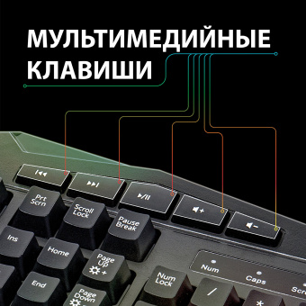 Клавиатура проводная SONNEN Q9M, USB, 104 клавиши + 10 мультимедийных, RGB, черная, 513511 за 1 128 ₽. Клавиатуры игровые. Доставка по России. Без переплат!