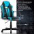 Кресло компьютерное BRABIX "Stripe GM-202", экокожа, черное/голубое, 532509 за 7&nbsp;197 ₽. Кресла игровые. Доставка по России. Без переплат!