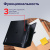 Папка-портфель пластиковая BRAUBERG А4+ (390х260х40 мм), 3 отделения, фактура линейная, черная, 221389 за 874 ₽. Портфели пластиковые. Доставка по России. Без переплат!