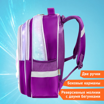 Рюкзак SNOOBAG (СНУБЭГ) FLOSSY, 2 отделения, 3 кармана, "Мечтатель", объемный дизайн, 40х28х18 см, 274441 за 1&nbsp;501 ₽. Рюкзаки для начальной и средней школы. Доставка по России. Без переплат!
