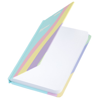 Блокнот с резинкой в клетку 96 л., МАЛЫЙ ФОРМАТ А6, 109х148 мм, BRAUBERG, кросс-серия "PASTEL", 117019 за 161 ₽. Блокноты в книжном переплете. Доставка по России. Без переплат!