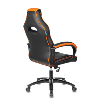 Кресло компьютерное Zombie VIKING 2 AERO, экокожа/ткань, черное/оранжевое, 1364177 за 8&nbsp;749 ₽. Кресла игровые. Доставка по России. Без переплат!