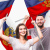 Флаг России 90х135 см с гербом, ПОВЫШЕННАЯ прочность и влагозащита, флажная сетка, STAFF, 550228 за 457 ₽. Флаги и знамена. Доставка по России. Без переплат!