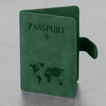 Обложка для паспорта и документов с защитой от считывания, 9 карманов, магнит, экокожа, зеленая, BRAUBERG, 238758 за 235 ₽. Обложки для паспорта. Доставка по России. Без переплат!