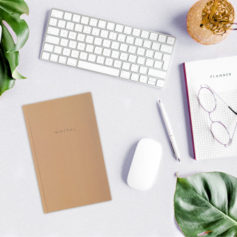 Блокнот А5 134х206 мм, 80 л., твёрдый, клетка, BRAUBERG "Minimal", бежевый, 116438 за 161 ₽. Блокноты. Доставка по России. Без переплат!