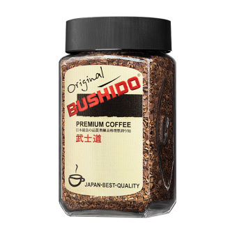 Кофе растворимый BUSHIDO "Original" 100 г, стеклянная банка, сублимированный, ШВЕЙЦАРИЯ, 1004 за 1 525 ₽. Кофе растворимый. Доставка по России. Без переплат!