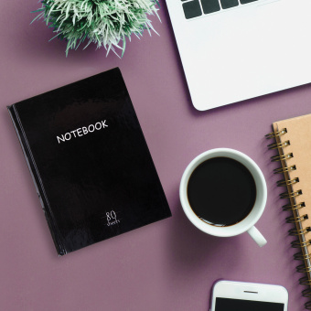 Блокнот МАЛЫЙ ФОРМАТ (110х147 мм), А6, 80 л., твёрдый, клетка, STAFF, "Black", 114435 за 91 ₽. Блокноты в книжном переплете. Доставка по России. Без переплат!