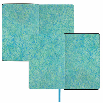Ежедневник недатированный А5 (138х213 мм), BRAUBERG VISTA, под кожу, гибкий, 136 л., "Van Gogh", 111983 за 501 ₽. Ежедневники с покрытием "под кожу и ткань". Доставка по России. Без переплат!