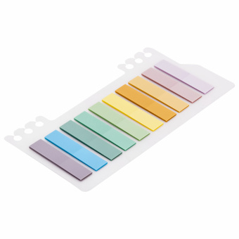 Закладки клейкие пастельные BRAUBERG PASTEL, пластиковые, 45х10 мм, 10 цветов х 20 листов, 115579 за 88 ₽. Закладки самоклеящиеся. Доставка по России. Без переплат!