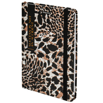 Блокнот с резинкой в клетку 96 л., А5, 145х203 мм, твердая обложка, BRAUBERG," Leopard", 115535 за 240 ₽. Блокноты в книжном переплете. Доставка по России. Без переплат!