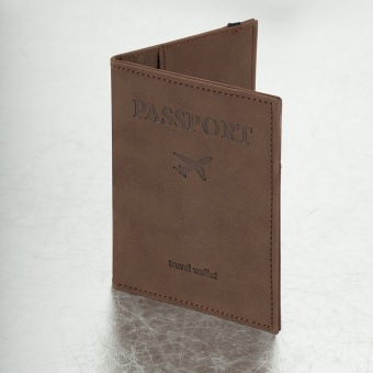 Обложка для паспорта с карманами и резинкой, мягкая экокожа, "PASSPORT", коричневая, BRAUBERG, 238204 за 385 ₽. Обложки для паспорта. Доставка по России. Без переплат!