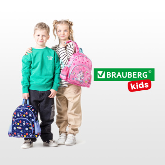 Рюкзак BRAUBERG KIDS PLAY детский, 1 отделение, 3 кармана, "In space", 29х23х12 см, 272051 за 885 ₽. Рюкзаки для дошкольников. Доставка по России. Без переплат!