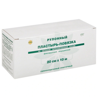 Пластырь-повязка рулонная LEIKO 20х1000 см, нетканая основа, 132827 за 809 ₽. Повязки. Доставка по России. Без переплат!