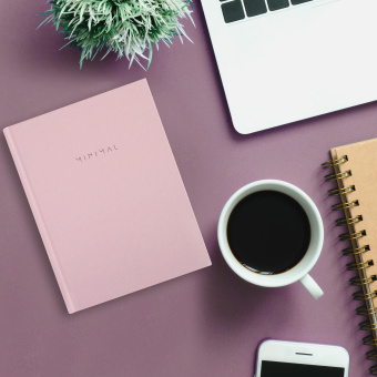 Блокнот МАЛЫЙ ФОРМАТ 110х147 мм, А6, 80 л., твердый, клетка, BRAUBERG "Minimal", розовый, 116449 за 98 ₽. Блокноты в книжном переплете. Доставка по России. Без переплат!