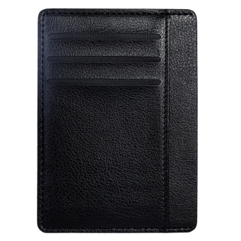 Картхолдер для трех карт с двумя дополнительными карманами, 12х8,6 см, черный, BRAUBERG, 238763 за 160 ₽. Обложки для документов. Доставка по России. Без переплат!