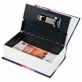 Сейф-книга "1984", 55х115х180 мм, кодовый замок, BRAUBERG, 291355 за 958 ₽. Сейф-книги. Доставка по России. Без переплат!