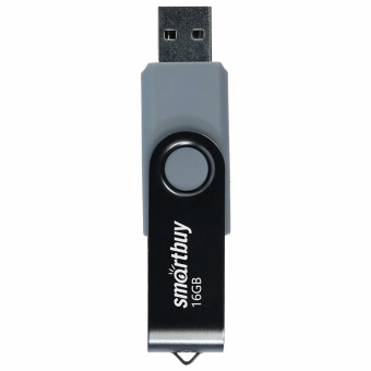 Флеш-диск 16 GB SMARTBUY Twist USB 2.0, черный, SB016GB2TWK за 416 ₽. Флеш-диски USB. Доставка по России. Без переплат!