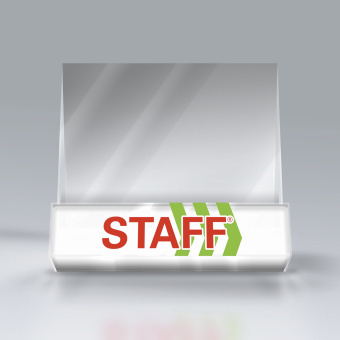 Подставка для калькуляторов STAFF рекламная 150 мм, 504882 за 256 ₽. Подставки, желоба, плакетки. Доставка по России. Без переплат!