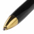 Ручка подарочная шариковая BRAUBERG "De Luxe Black", корпус черный, узел 1 мм, линия письма 0,7 мм, синяя, 141411 за 255 ₽. Ручки бизнес-класса. Доставка по России. Без переплат!