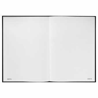 Блокнот БОЛЬШОЙ ФОРМАТ (205х290 мм) А4, 80 л., твердый, клетка, STAFF, "Black", 114403 за 258 ₽. Блокноты в книжном переплете. Доставка по России. Без переплат!