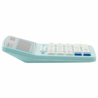Калькулятор настольный BRAUBERG EXTRA PASTEL-12-LB (206x155 мм), 12 разрядов, двойное питание, ГОЛУБОЙ, 250486 за 988 ₽. Калькуляторы настольные. Доставка по России. Без переплат!