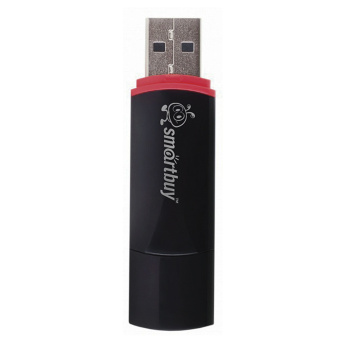 Флеш-диск 16 GB, SMARTBUY Crown, USB 2.0, черный, SB16GBCRW-K за 409 ₽. Флеш-диски USB. Доставка по России. Без переплат!