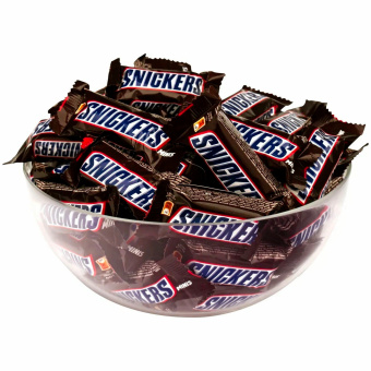 Батончики шоколадные мини SNICKERS "Minis", 180 г, 2264 за 350 ₽. Конфеты фасованные. Доставка по России. Без переплат!