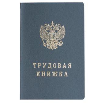 Бланк документа "Трудовая книжка", 88х125 мм, ГОЗНАК за 614 ₽. Бланки документов. Доставка по России. Без переплат!