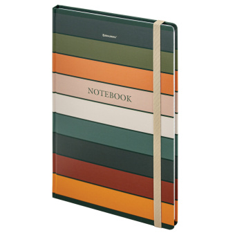 Блокнот с резинкой в клетку 96 л., БОЛЬШОЙ ФОРМАТ А4 204х299 мм, BRAUBERG, "Classic", 115529 за 364 ₽. Блокноты в книжном переплете. Доставка по России. Без переплат!