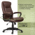 Кресло офисное BRABIX "Enter EX-511", экокожа, коричневое, 531163 за 13 595 ₽. Кресла для руководителей. Доставка по России. Без переплат!