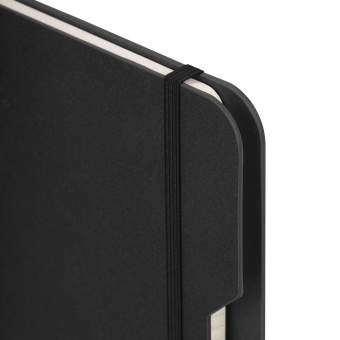 Блокнот А5 (162х218 мм), BRAUBERG "NOTE", под кожу софт-тач, с резинкой, 80 л., клетка, черный, 113437 за 484 ₽. Бизнес-блокноты и бизнес-тетради. Доставка по России. Без переплат!