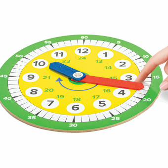 Деревянная игрушка "Умные часы", BRAUBERG KIDS, 665263 за 165 ₽. Игрушки развивающие. Доставка по России. Без переплат!