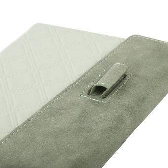 Ежедневник недатированный А5 145х215 мм, BRAUBERG "Stitch", под кожу, магнит, 160 л., оливковый, 116588 за 540 ₽. Ежедневники с покрытием "под кожу и ткань". Доставка по России. Без переплат!