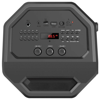 Колонка портативная DEFENDER Rage, 2.0, 50 Вт, Bluetooth, FM-тюнер, microSD, чёрная, 65109 за 9 406 ₽. Портативные колонки. Доставка по России. Без переплат!