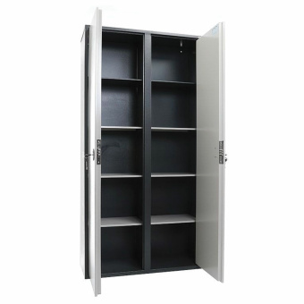 Шкаф металлический для документов AIKO "SL-185/2" ГРАФИТ, 1800х920х340 мм, 85 кг, S10799182002 за 42&nbsp;163 ₽. Шкафы для документов. Доставка по России. Без переплат!
