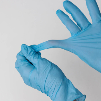 Перчатки медицинские смотровые нитриловые 50 пар (100 штук), CONNECT, голубые, размер 9-10, XL (очень большой) за 562 ₽. Перчатки медицинские. Доставка по России. Без переплат!
