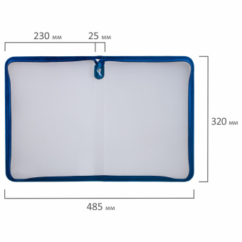 Папка для документов и тетрадей на молнии пластиковая BRAUBERG А4, 320х230 мм, прозрачная, 271713 за 156 ₽. Папки пластиковые на молнии. Доставка по России. Без переплат!