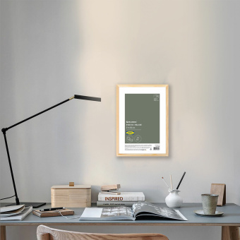 Рамка 21х30 см небьющаяся, аналог IKEA, багет 12 мм дерево, BRAUBERG "Woodray", цвет натуральный, 391360 за 223 ₽. Рамки для дипломов, сертификатов, грамот, фотографий. Доставка по России. Без переплат!