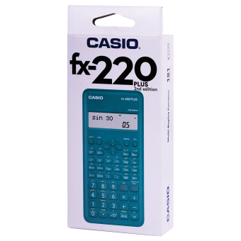 Калькулятор инженерный CASIO FX-220PLUS-2-S (155х78 мм), 181 функция, питание от батареи, сертифицирован для ЕГЭ, FX-220PLUS-2-S- за 1 967 ₽. Калькуляторы инженерные. Доставка по России. Без переплат!