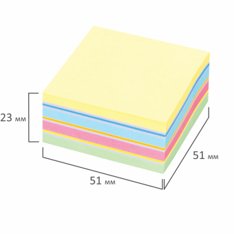 Блок самоклеящийся (стикеры) STAFF, ПАСТЕЛЬНЫЙ, 51х51 мм, 250 листов, 8 цветов, 129348 за 88 ₽. Блоки самоклеящиеся. Доставка по России. Без переплат!
