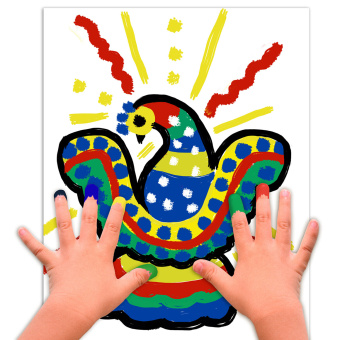 Краски пальчиковые флуоресцентные для малышей от 1 года, 4 цвета по 40 мл, BRAUBERG KIDS, 192399 за 194 ₽. Краски пальчиковые. Доставка по России. Без переплат!