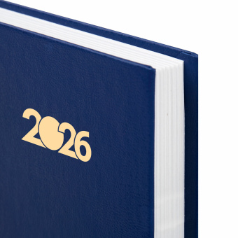 Ежедневник датированный 2026 145х215 мм, А5, STAFF, обложка бумвинил, синий, 117305 за 193 ₽. Ежедневники с твердой обложкой. Доставка по России. Без переплат!