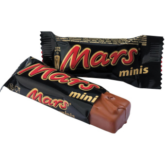 Батончики мини MARS "Minis" шоколадные с нугой и карамелью в молочном шоколаде, 1 кг, 56730 за 1 453 ₽. Конфеты фасованные. Доставка по России. Без переплат!