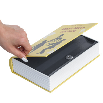Сейф-книга "12 стульев", 60х170х240 мм, ключевой замок, BRAUBERG, 291058 за 1&nbsp;650 ₽. Сейф-книги. Доставка по России. Без переплат!